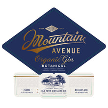 Load image into Gallery viewer, Mountain Avenue Organic Gin